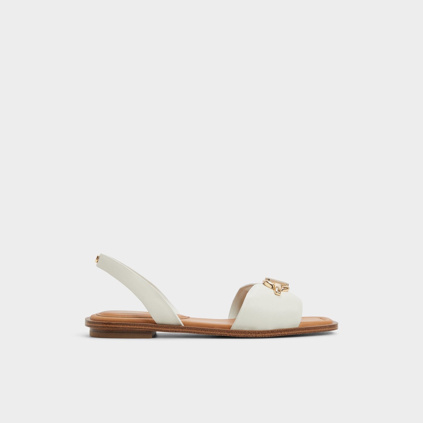 Goassi White/Bone Women's Flats - Flat sandal Aldo White/bone