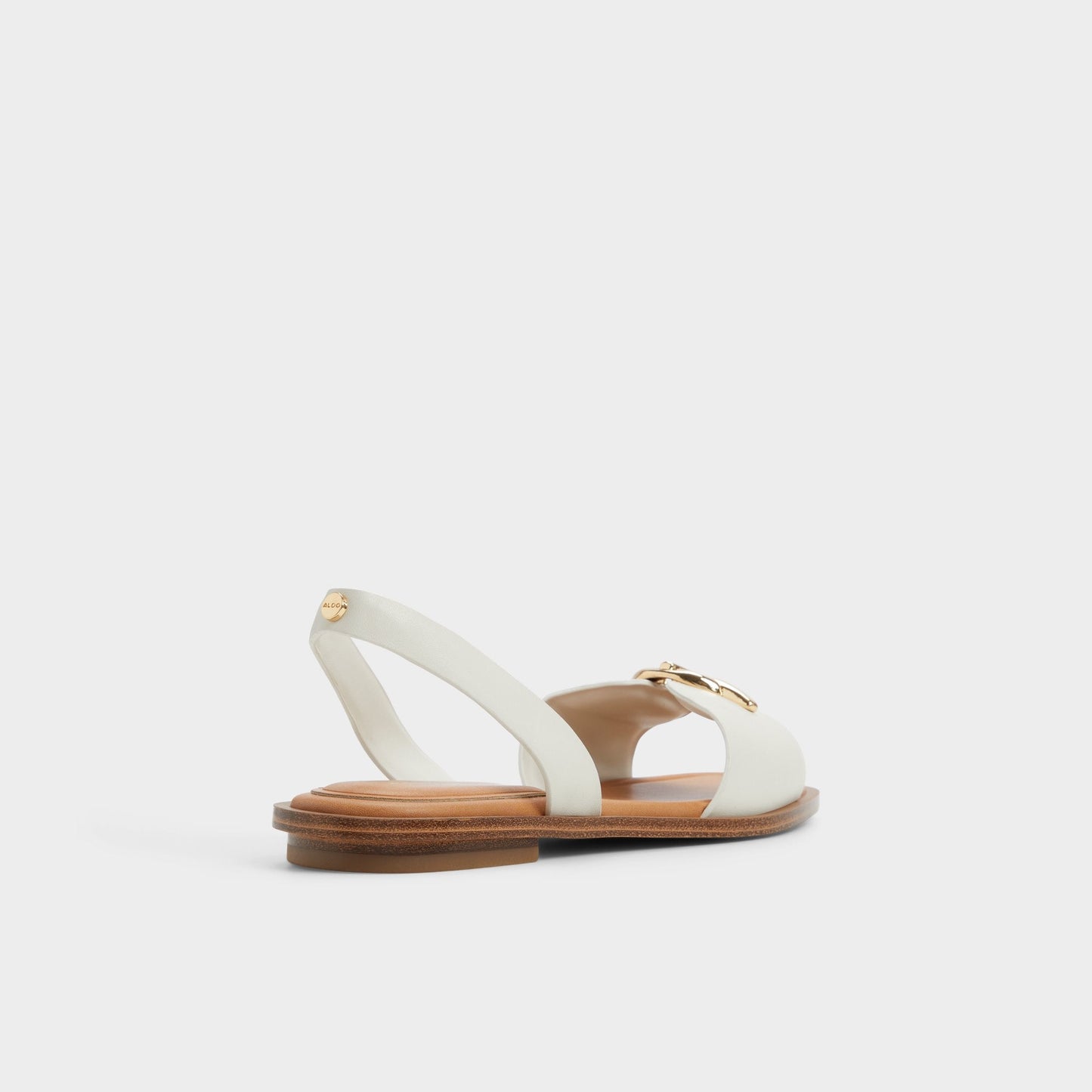 Goassi White/Bone Women's Flats - Flat sandal Aldo White/bone
