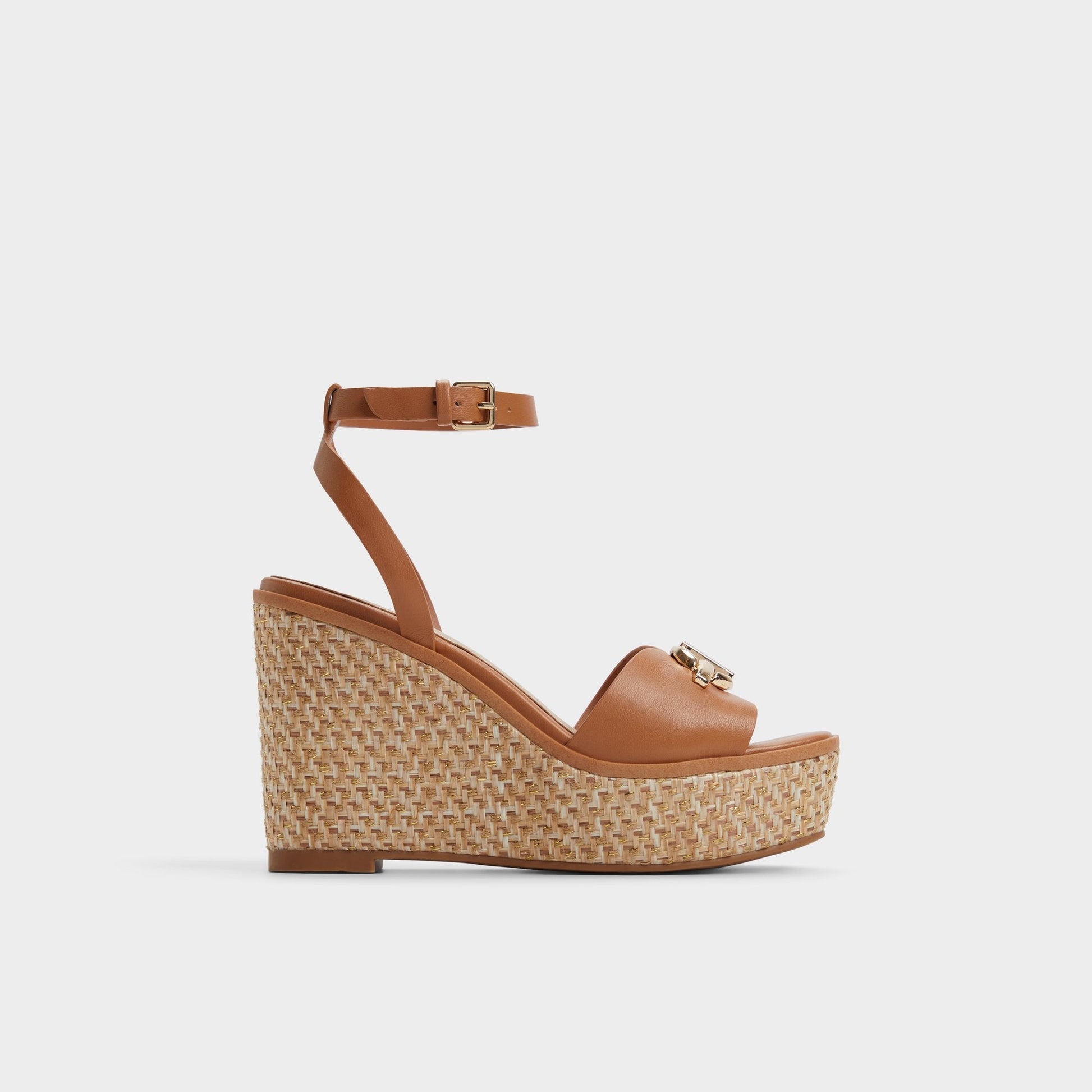Ybylin Medium Brown Women's Wedges - Wedge sandal, Wedge heel Aldo Medium Brown