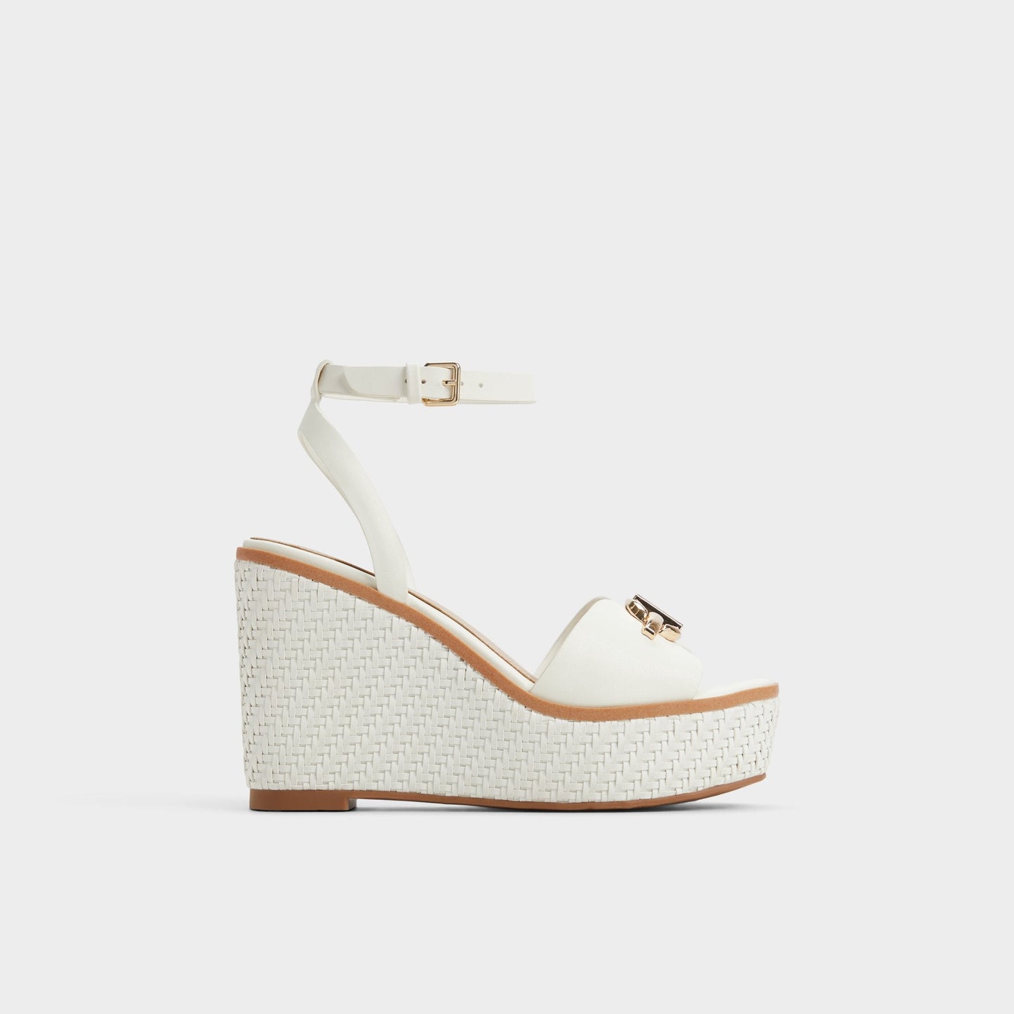 Ybylin White Women's Wedges - Wedge sandal, Wedge heel Aldo White