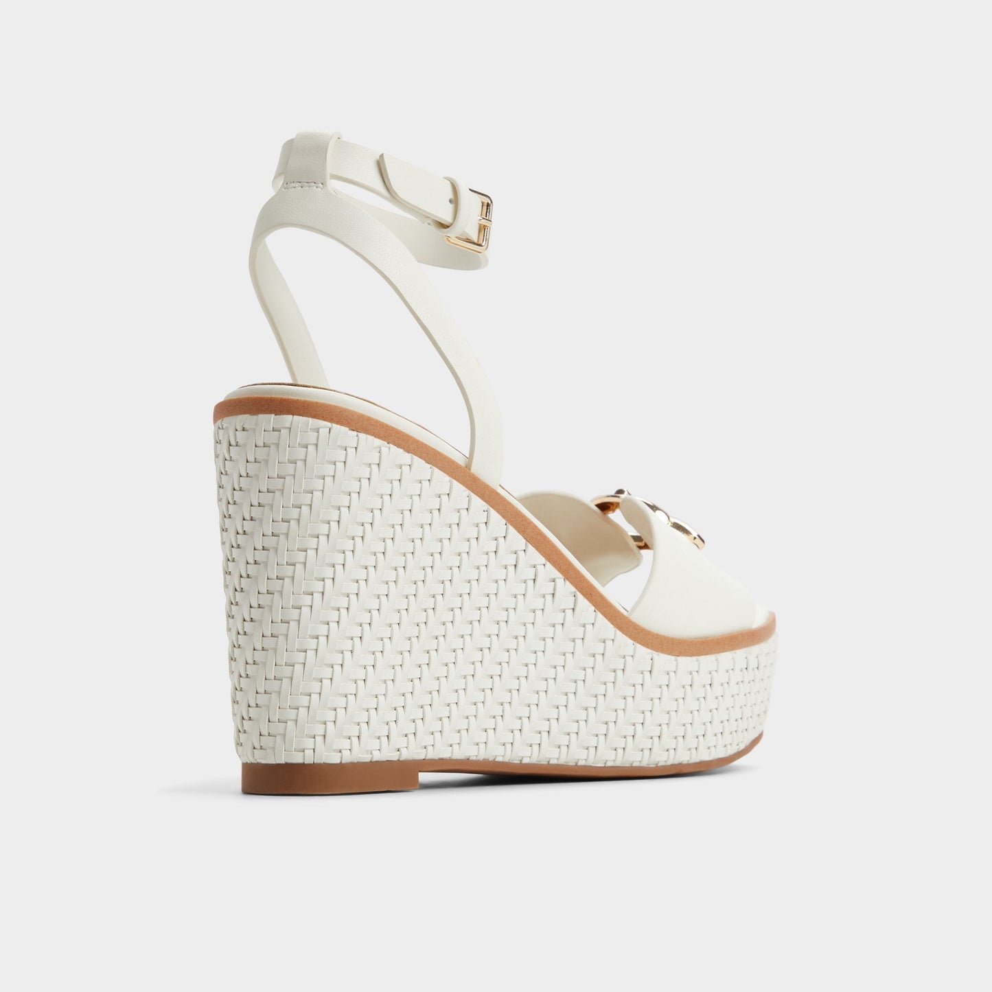 Ybylin White Women's Wedges - Wedge sandal, Wedge heel Aldo White