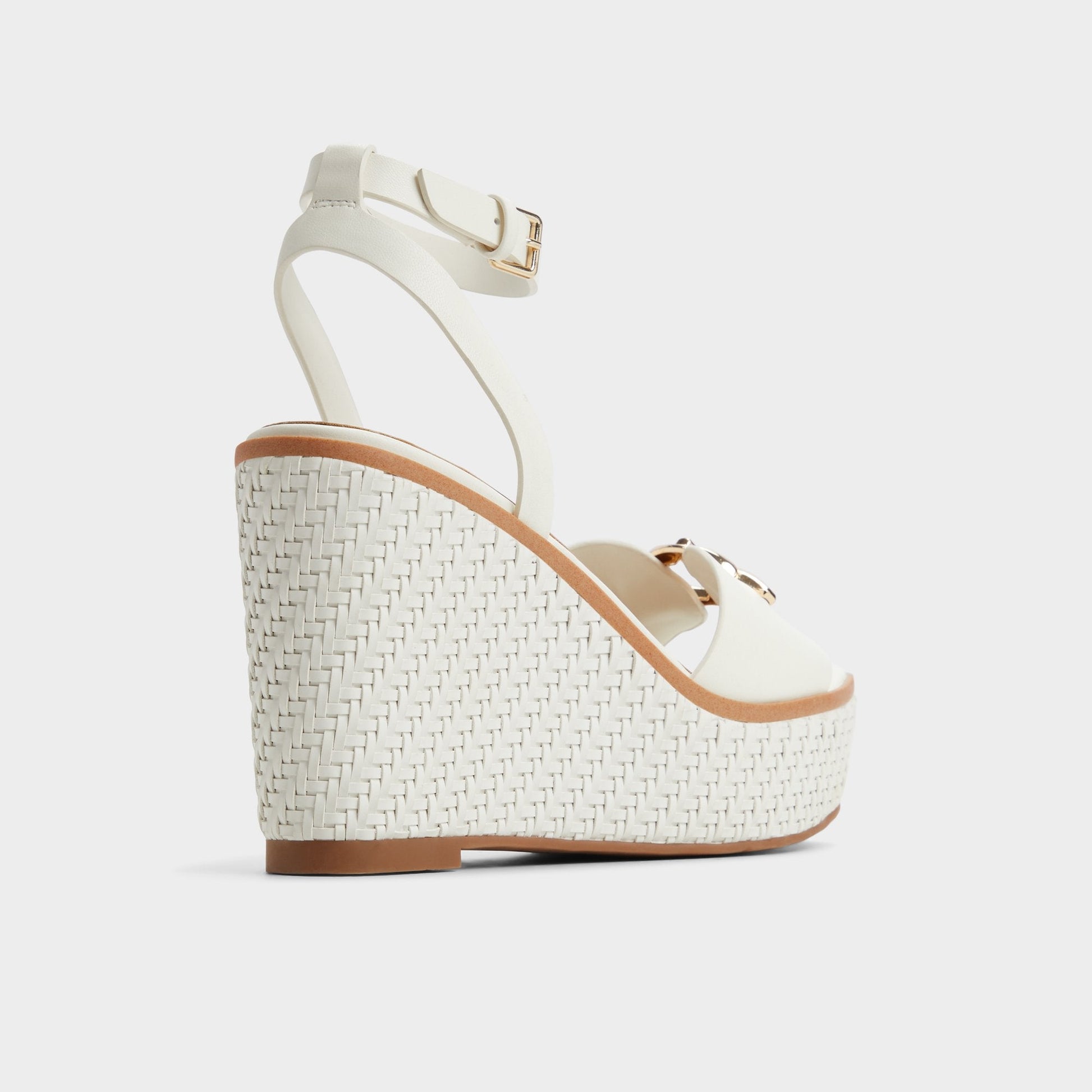 Ybylin White Women's Wedges - Wedge sandal, Wedge heel Aldo White