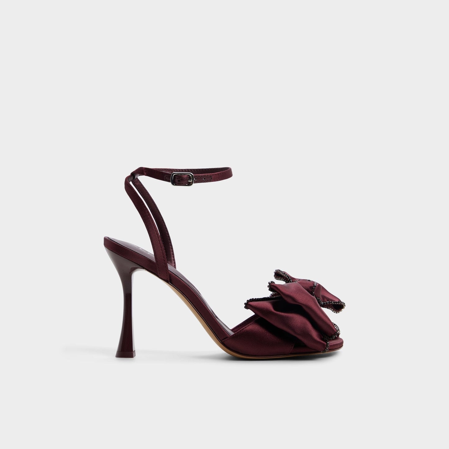 Tinsel in Bordo - Strappy heeled sandal, Stiletto heel Aldo Bordo