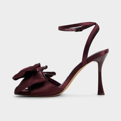 Tinsel in Bordo - Strappy heeled sandal, Stiletto heel Aldo Bordo