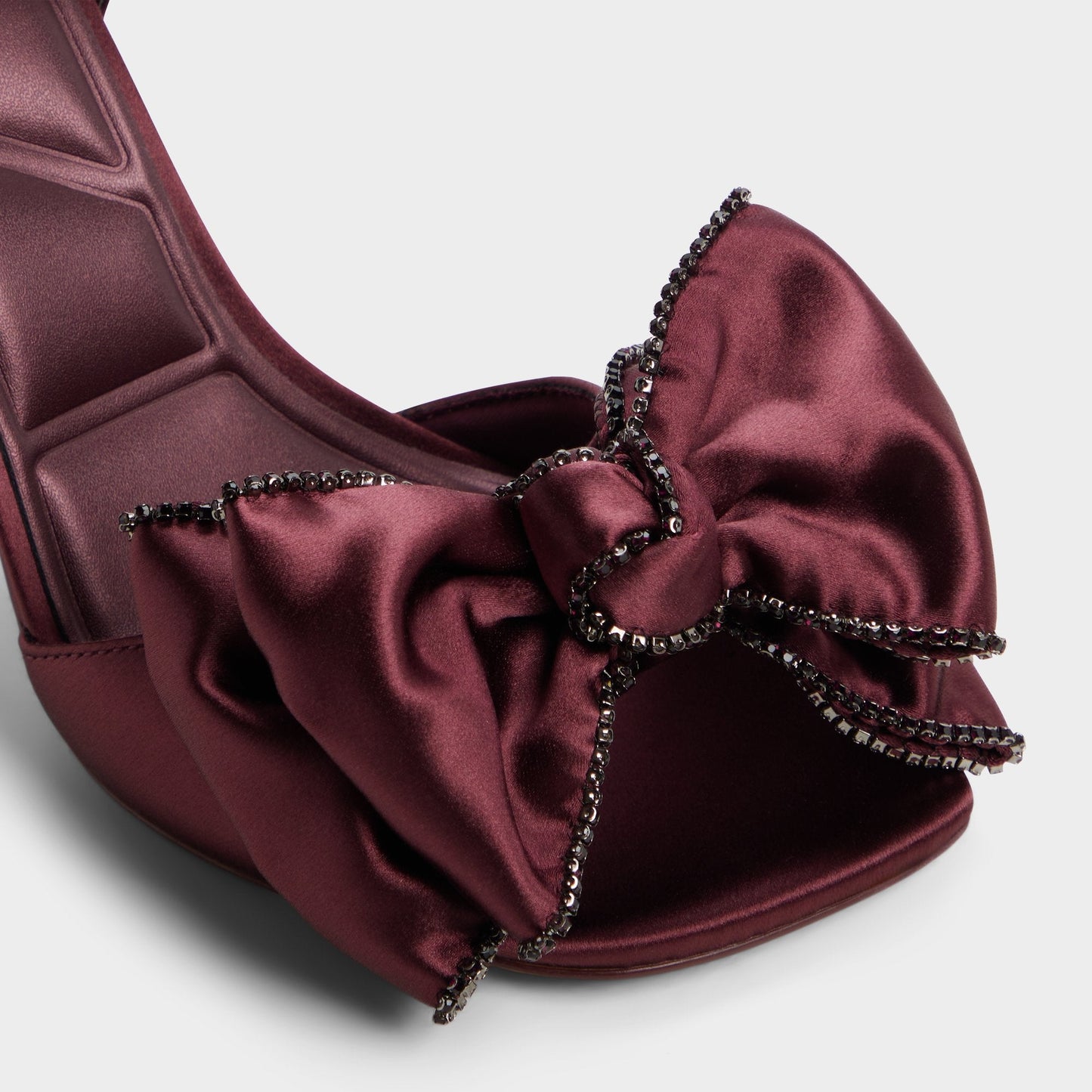 Tinsel in Bordo - Strappy heeled sandal, Stiletto heel Aldo Bordo