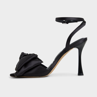 Tinsel in Black - Strappy heeled sandal, Stiletto heel Aldo Black