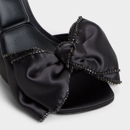 Tinsel in Black - Strappy heeled sandal, Stiletto heel Aldo Black