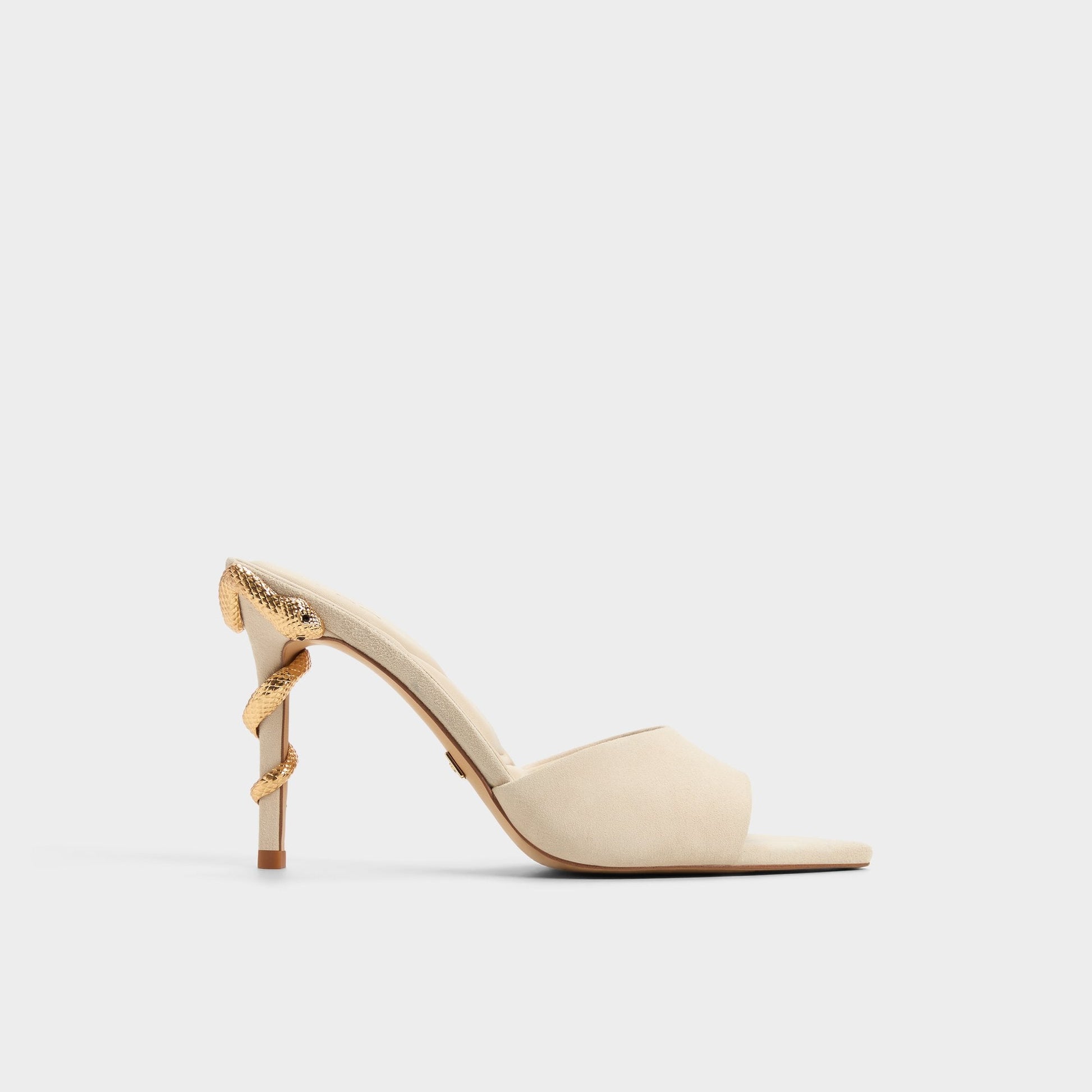 Seashella Bone Women's Heeled mules - Heeled mule Aldo Bone