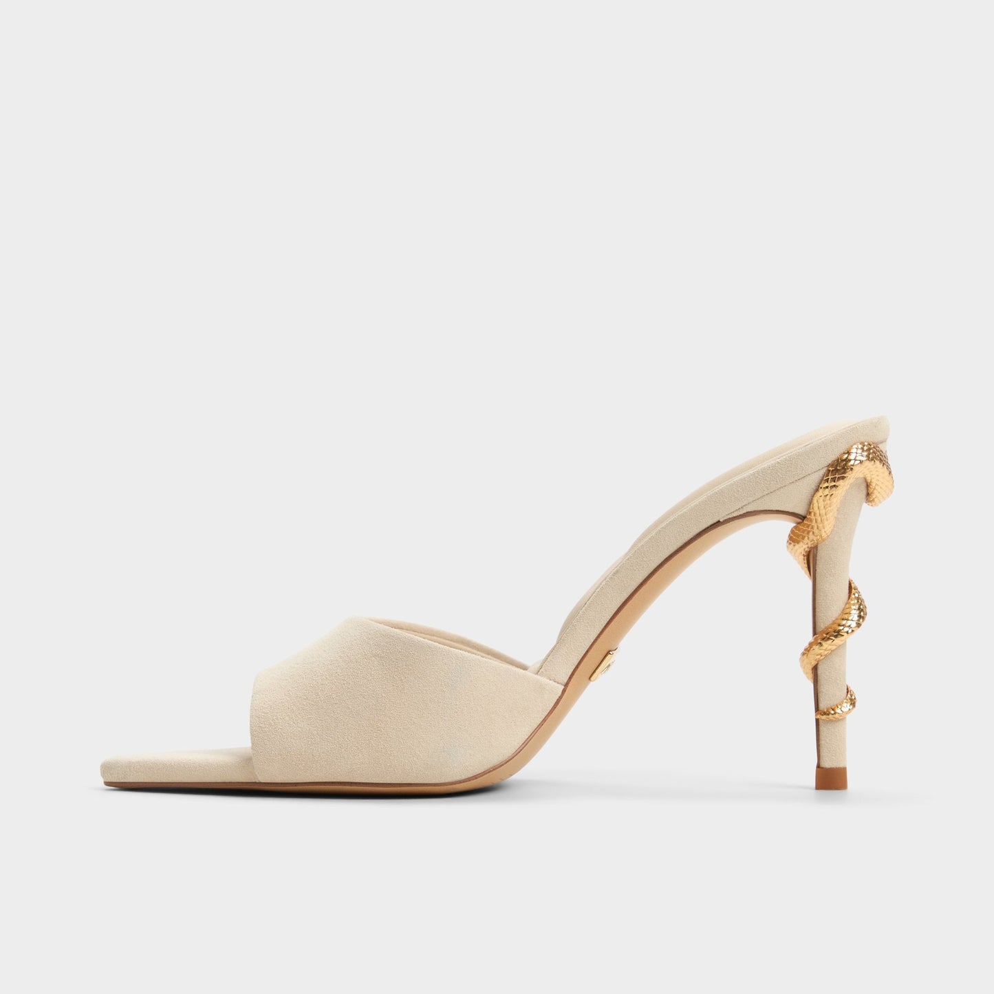 Seashella Bone Women's Heeled mules - Heeled mule Aldo Bone