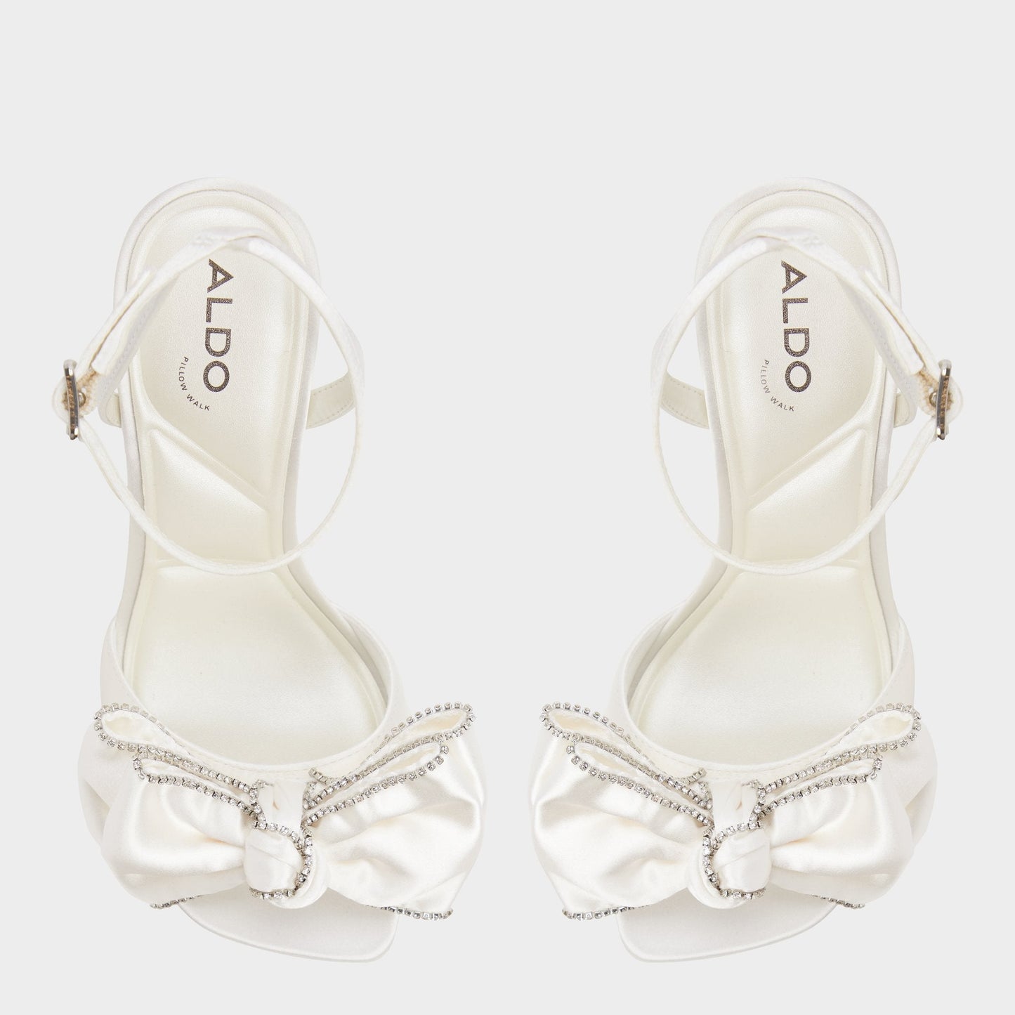 Tinsel in Other White - Strappy heeled sandal, Stiletto heel Aldo Other white