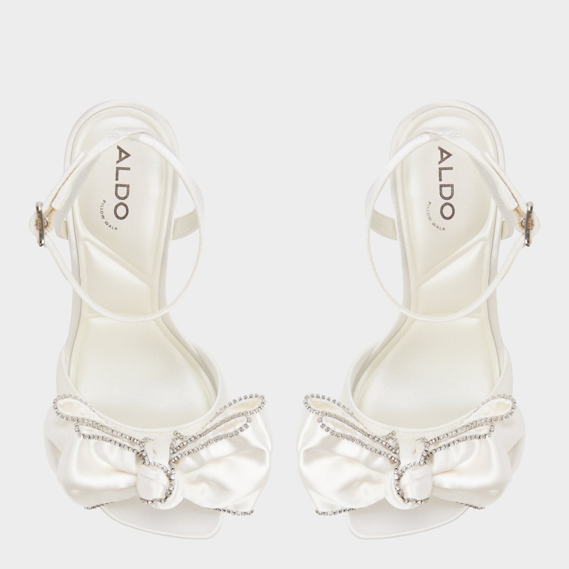 Tinsel in Other White - Strappy heeled sandal, Stiletto heel Aldo Other white