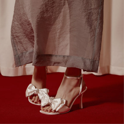 Tinsel in Other White - Strappy heeled sandal, Stiletto heel Aldo Other white