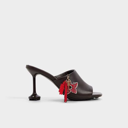 Demogorgon in Dark Brown - Women's heeled mule Aldo Dark brown