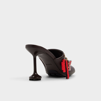 Demogorgon in Dark Brown - Women's heeled mule Aldo Dark brown