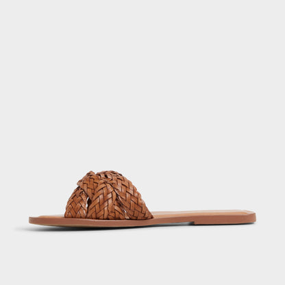 Ravelle Medium Brown Women's Flats -  Aldo Medium Brown