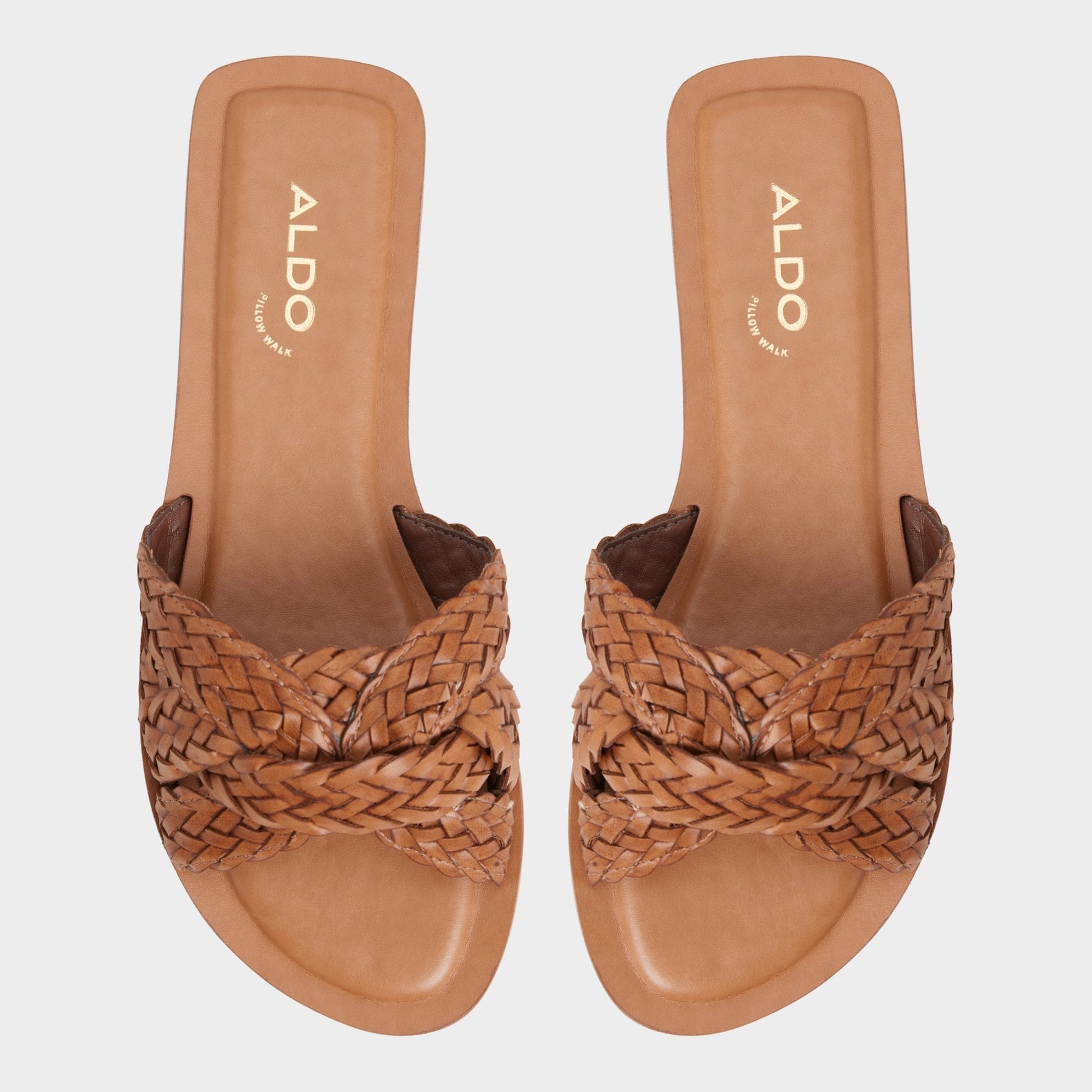 Ravelle Medium Brown Women's Flats -  Aldo Medium Brown