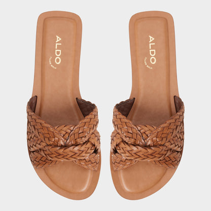 Ravelle Medium Brown Women's Flats -  Aldo Medium Brown