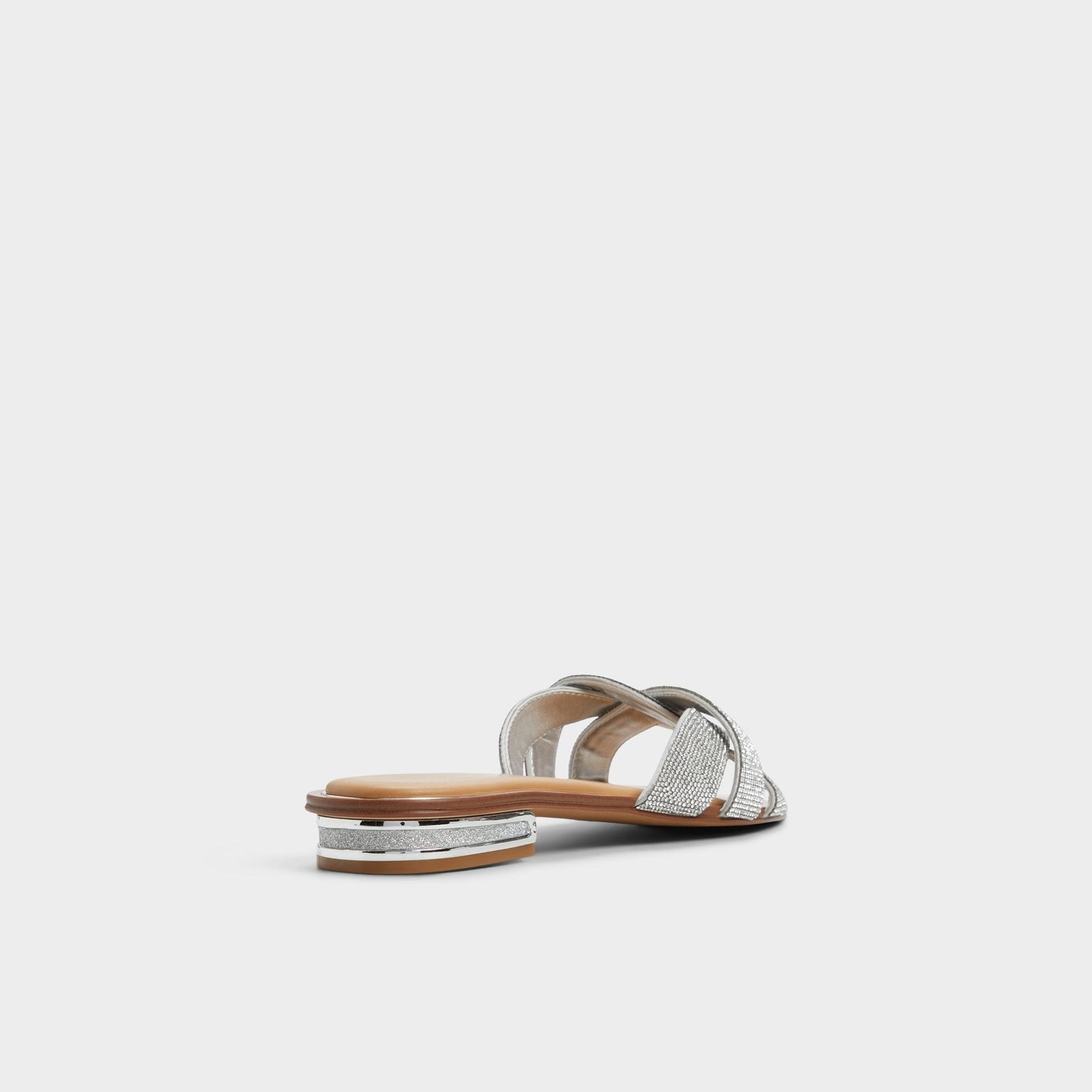 Ormeley Silver Women's Iridescent metallics - Slide sandal Aldo Silver