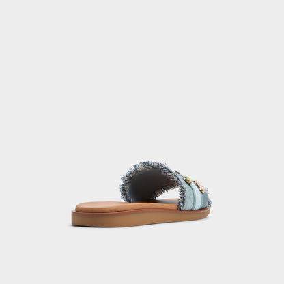Beachside Denim Women's Flats - Slide sandal Aldo Denim