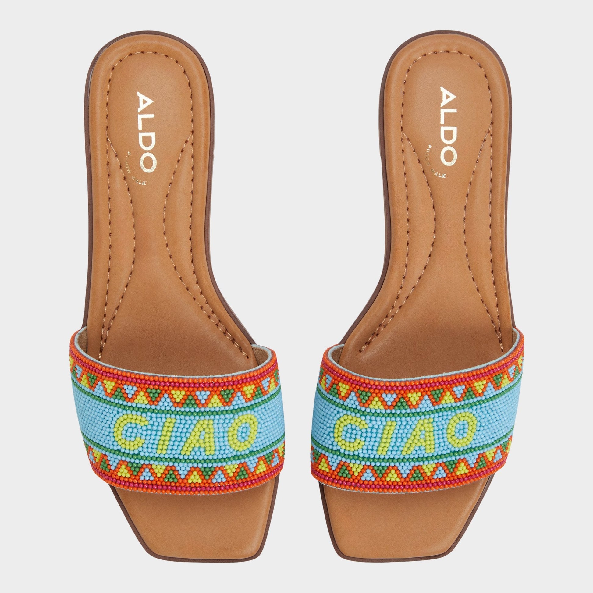 Seavacay Bright Multi Women's Flats - Slide sandal Aldo Bright Multi