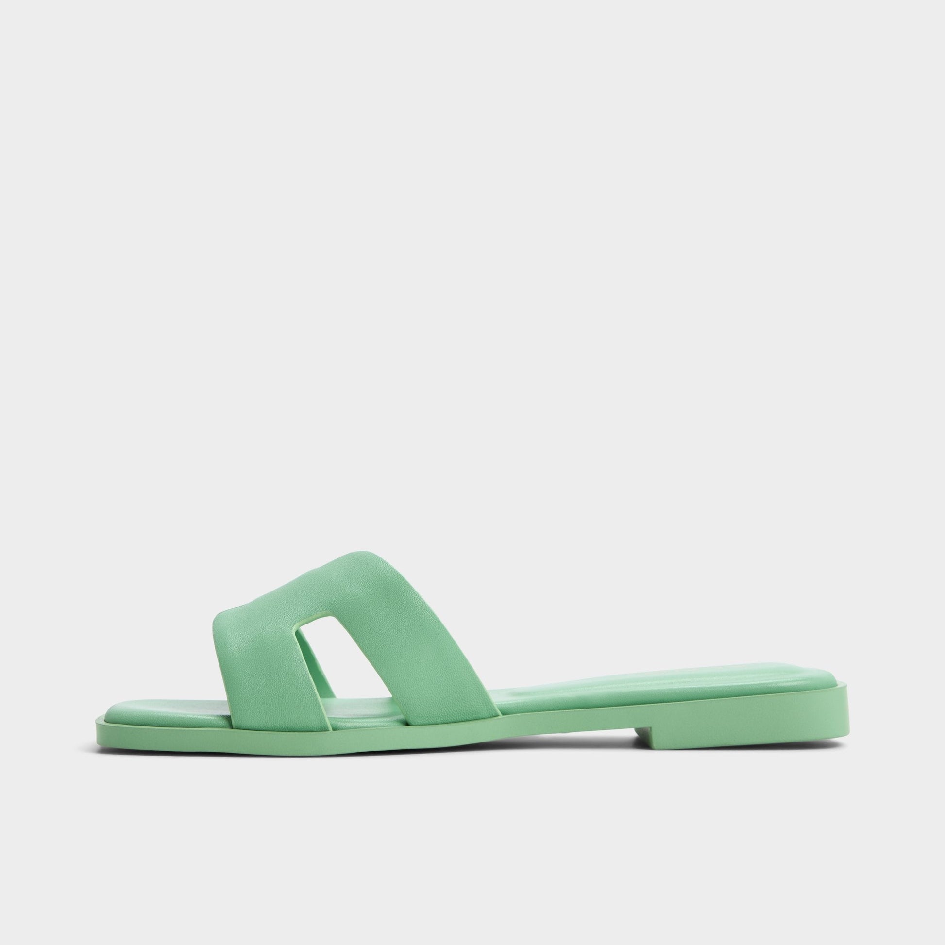 Itsandal Medium Green Women's Flats - Slide sandal Aldo Medium green