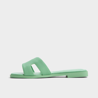 Itsandal Medium Green Women's Flats - Slide sandal Aldo Medium green