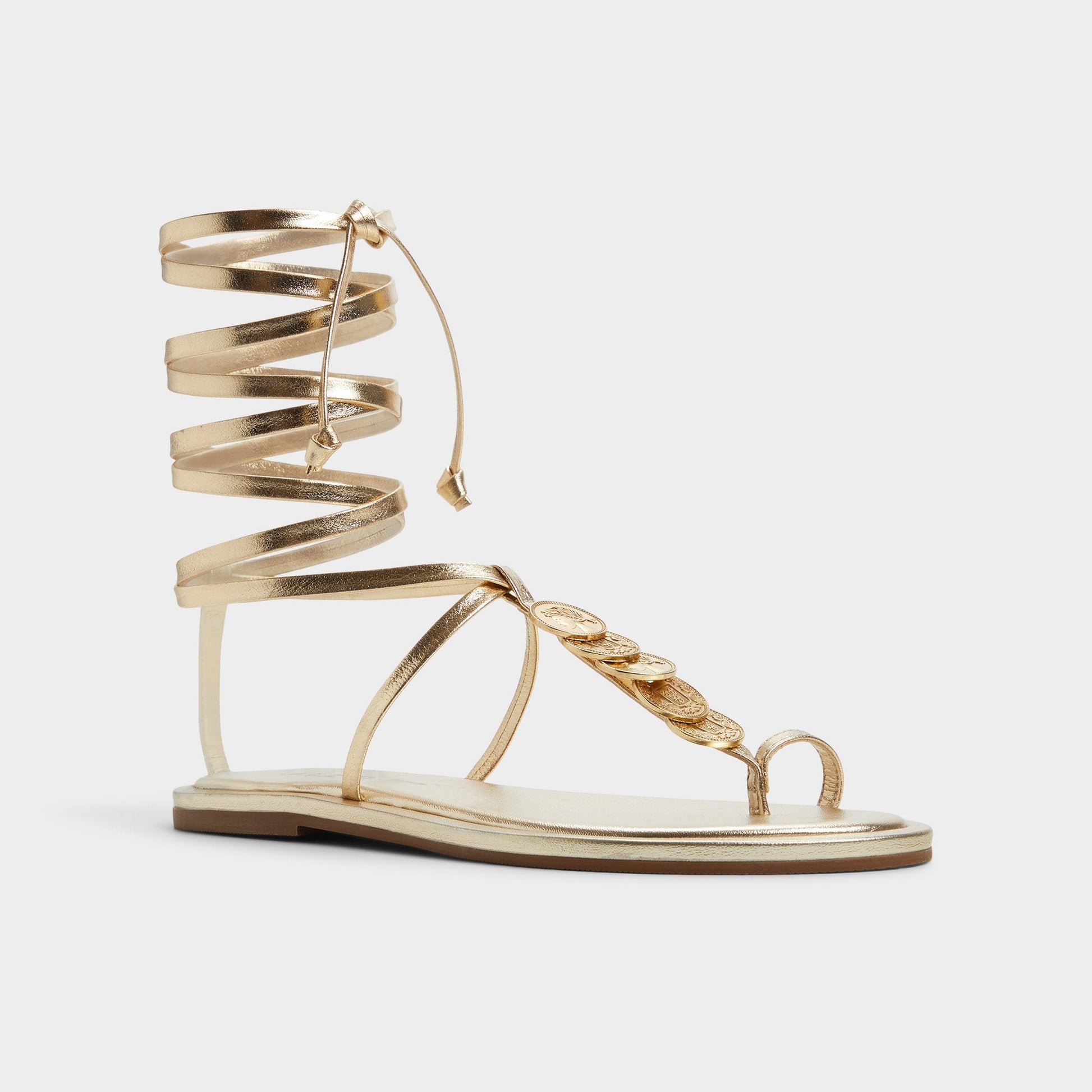 Artemisa Gold Women's Travel essentials - T-strap sandal Aldo Gold
