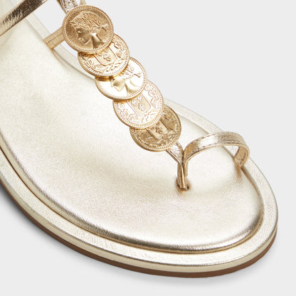 Artemisa Gold Women's Travel essentials - T-strap sandal Aldo Gold