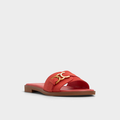 Dallaedar Medium Red Women's Flats - Slide sandal Aldo Medium Red