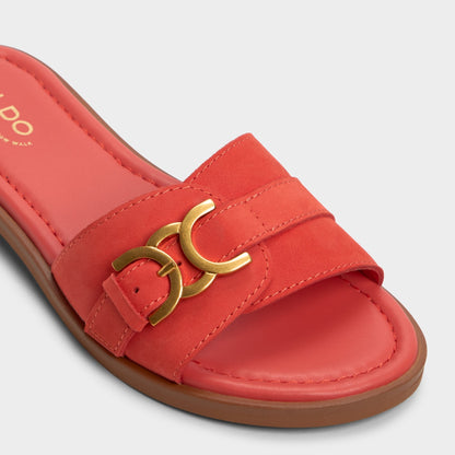 Dallaedar Medium Red Women's Flats - Slide sandal Aldo Medium Red