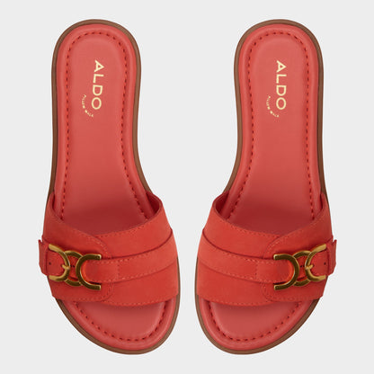 Dallaedar Medium Red Women's Flats - Slide sandal Aldo Medium Red