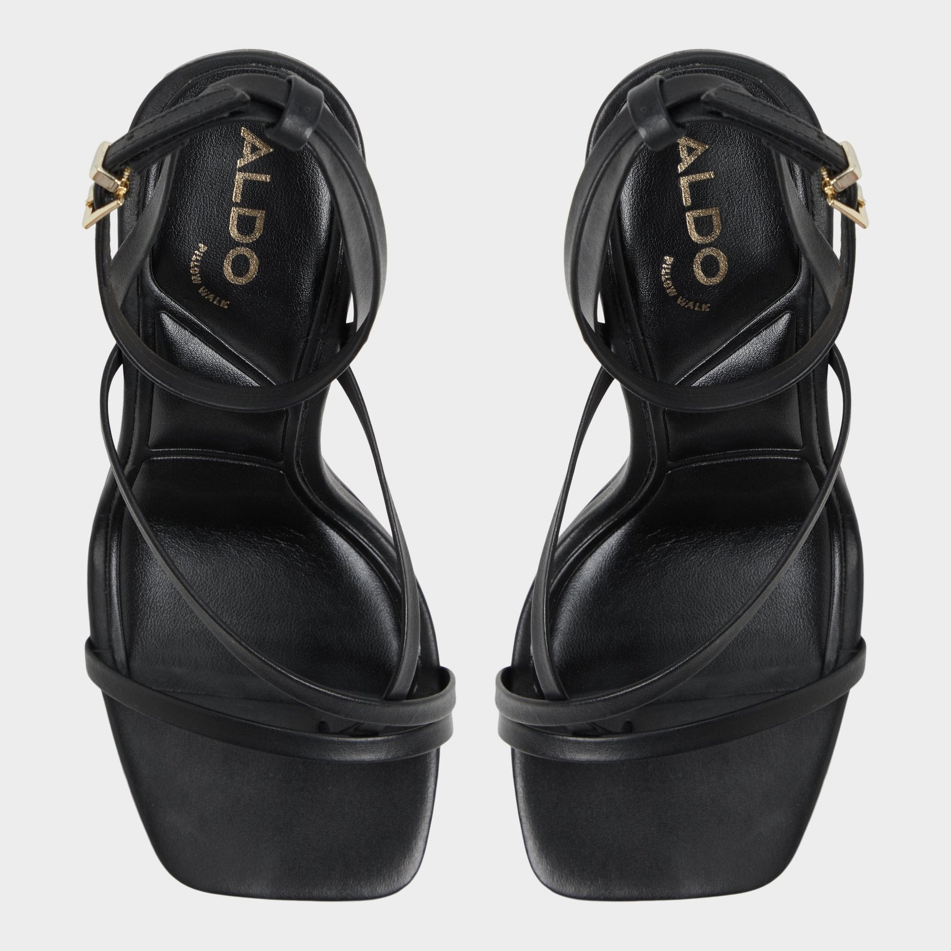 Laurader Other Black Women's Block heels - Strappy heeled sandal, Block heel Aldo Other Black