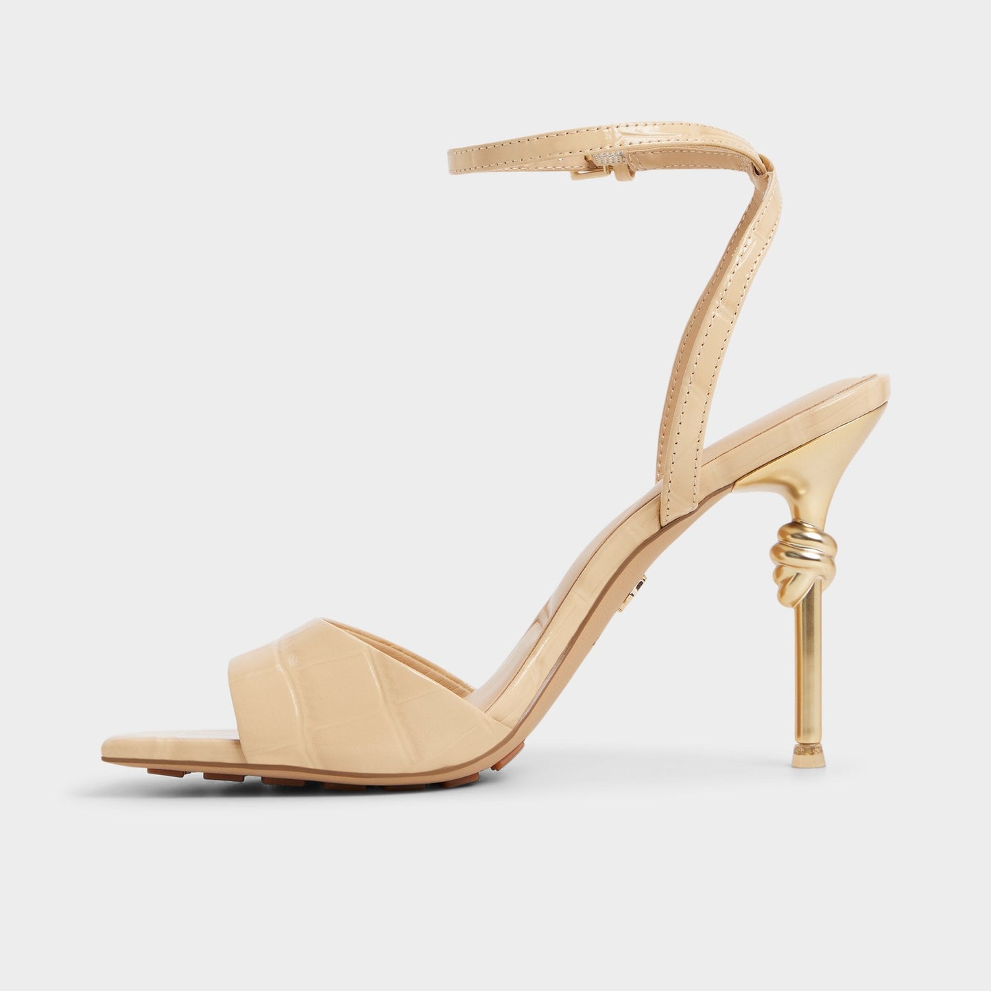 Harmonious in Medium Beige - Strappy heeled sandal Aldo Medium Beige