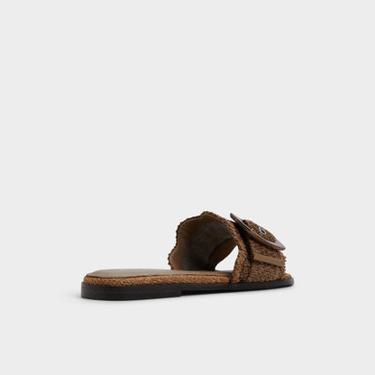 Wavysally in Light Brown - Slide sandal Aldo Light brown