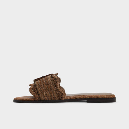 Wavysally in Light Brown - Slide sandal Aldo Light brown