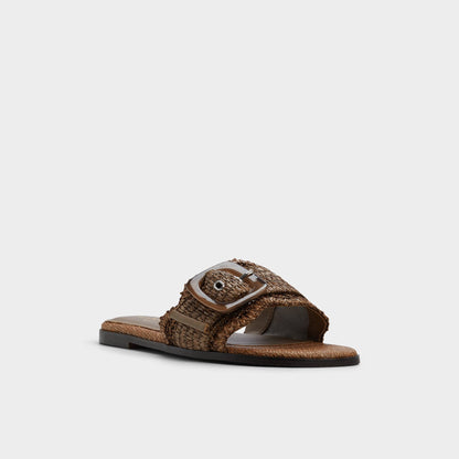 Wavysally in Light Brown - Slide sandal Aldo Light brown