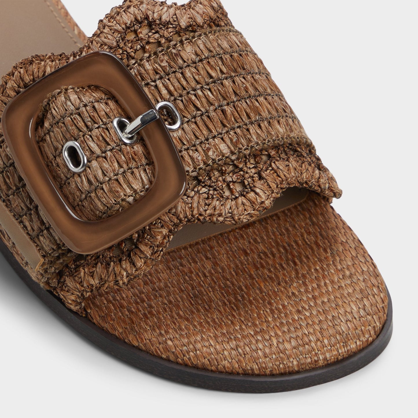 Wavysally in Light Brown - Slide sandal Aldo Light brown