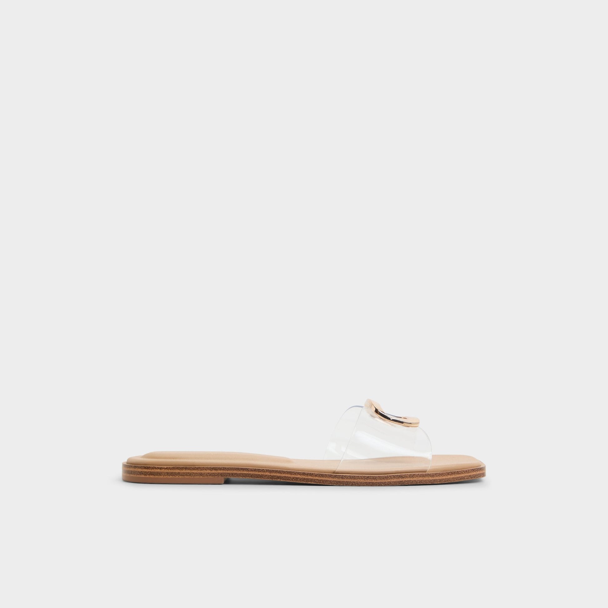 Tidella Clear Women's Flats - Slide sandal Aldo Clear