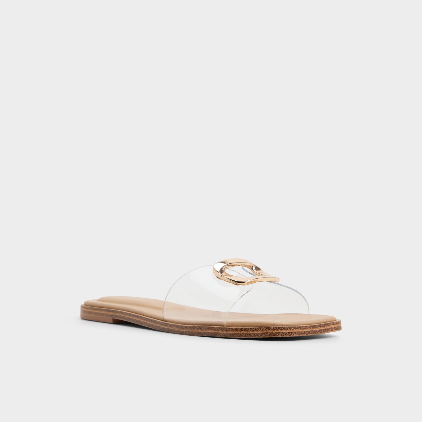 Tidella Clear Women's Flats - Slide sandal Aldo Clear