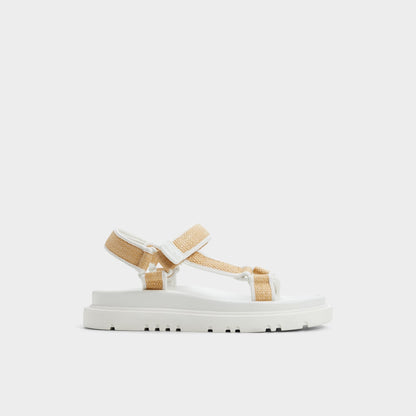 Oceana Natural Women's Footbed sandals - Footbed sandal Aldo Natural