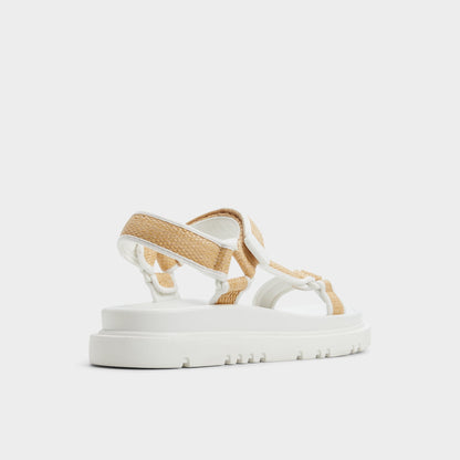 Oceana Natural Women's Footbed sandals - Footbed sandal Aldo Natural