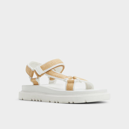 Oceana Natural Women's Footbed sandals - Footbed sandal Aldo Natural