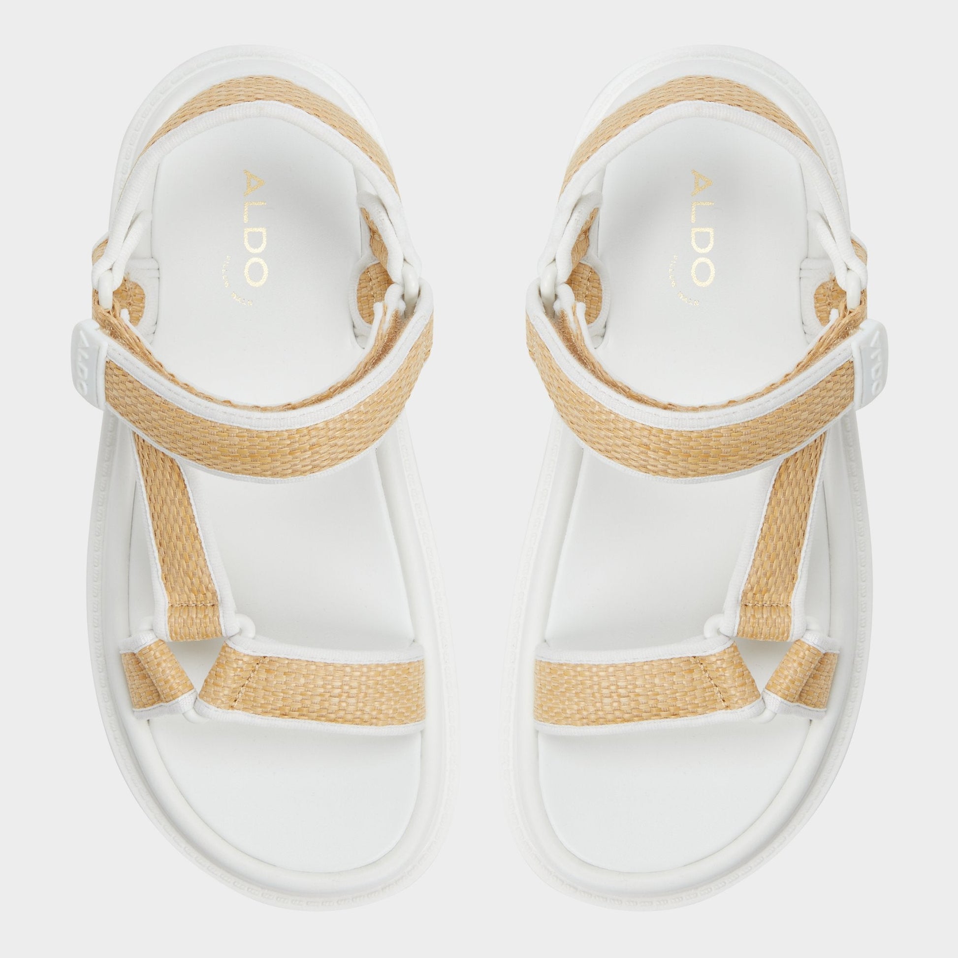 Oceana Natural Women's Footbed sandals - Footbed sandal Aldo Natural