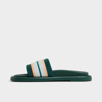 Nydelagan in Open Green - , Footbed sandal Aldo Open green