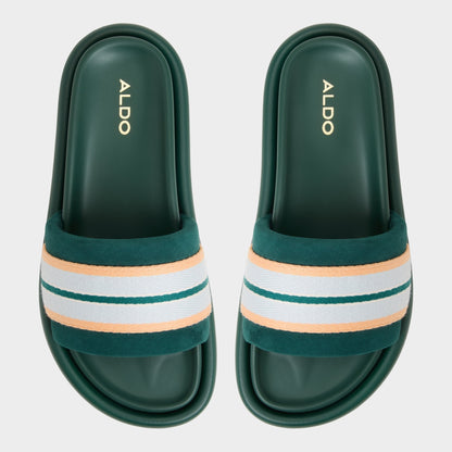 Nydelagan in Open Green - , Footbed sandal Aldo Open green
