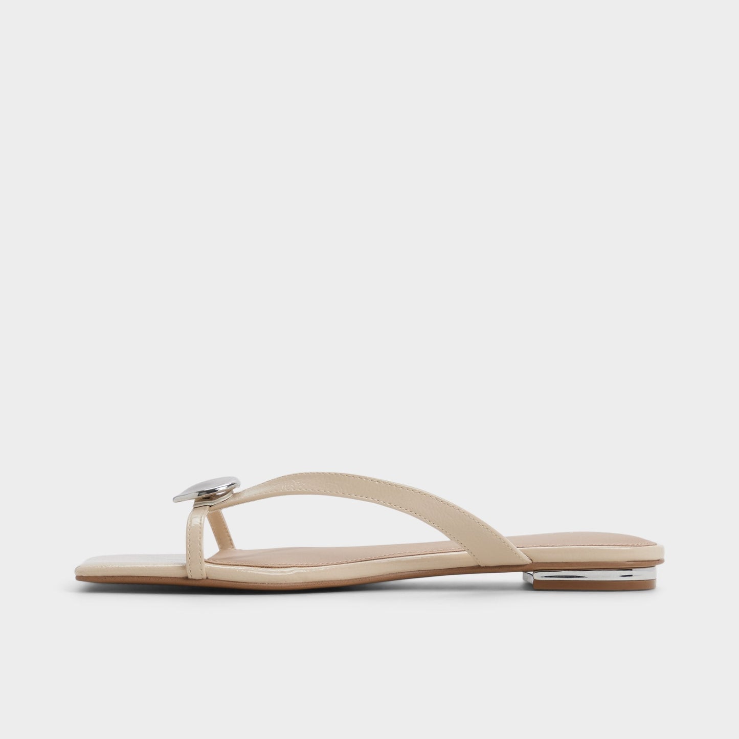 Iliria Beige Women's Flats - Slide sandal Aldo Beige