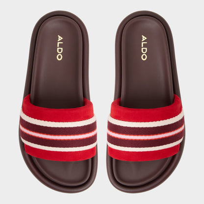 Nydelagan in Open Red - , Footbed sandal Aldo Open red