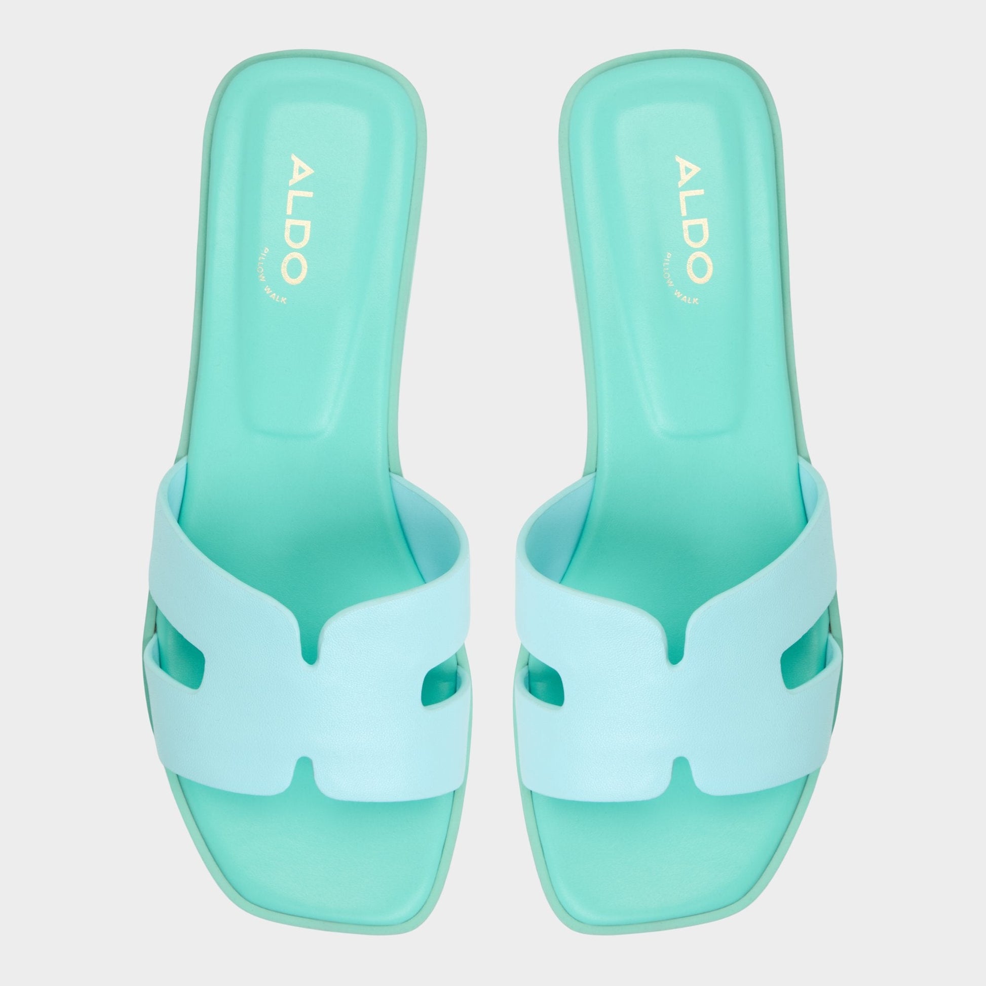 Itsandal Turquoise Women's Flats - Slide sandal Aldo Turquoise