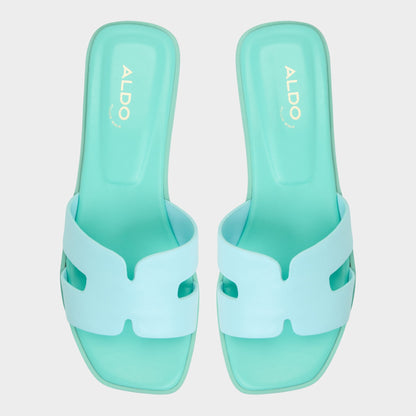 Itsandal Turquoise Women's Flats - Slide sandal Aldo Turquoise
