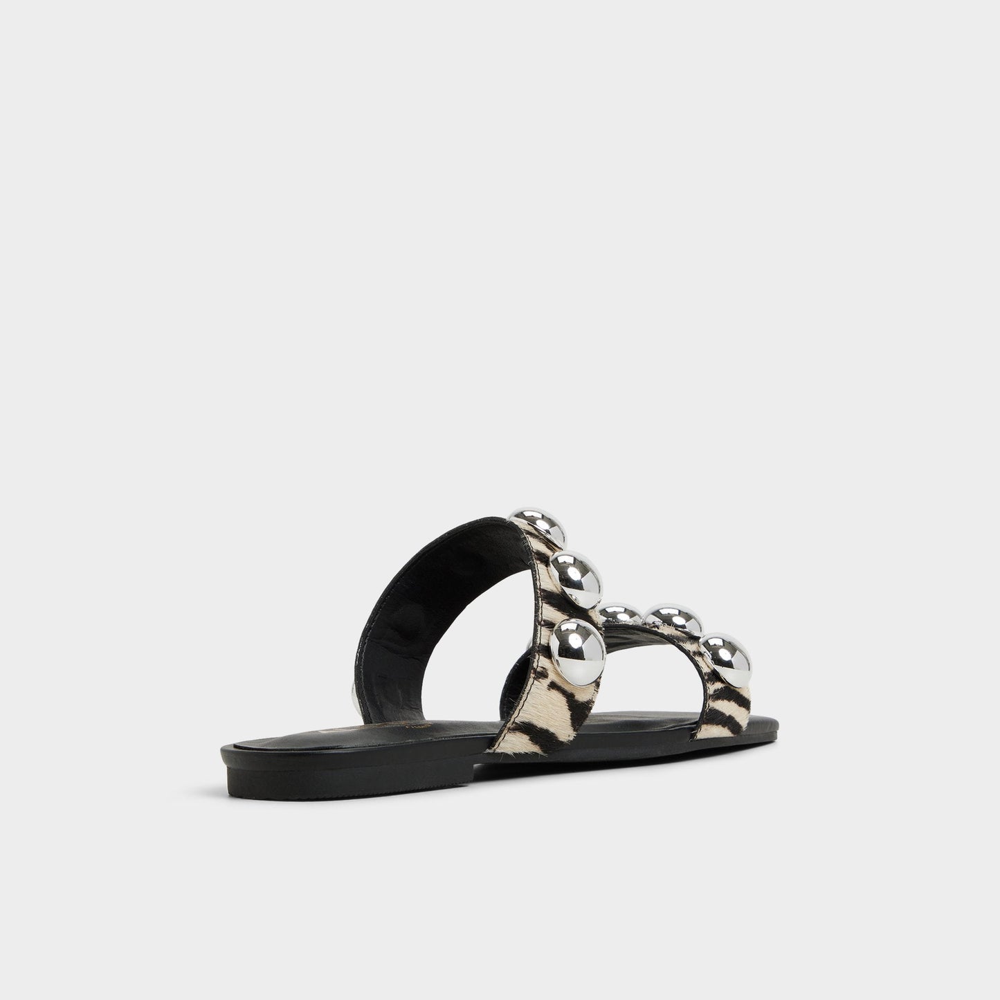 Katalena in White Black - Slide sandal Aldo White/Black